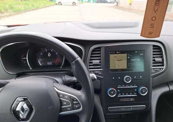 Renault Megane cena 64500 przebieg: 55200, rok produkcji 2019 z Sosnowiec małe 92
